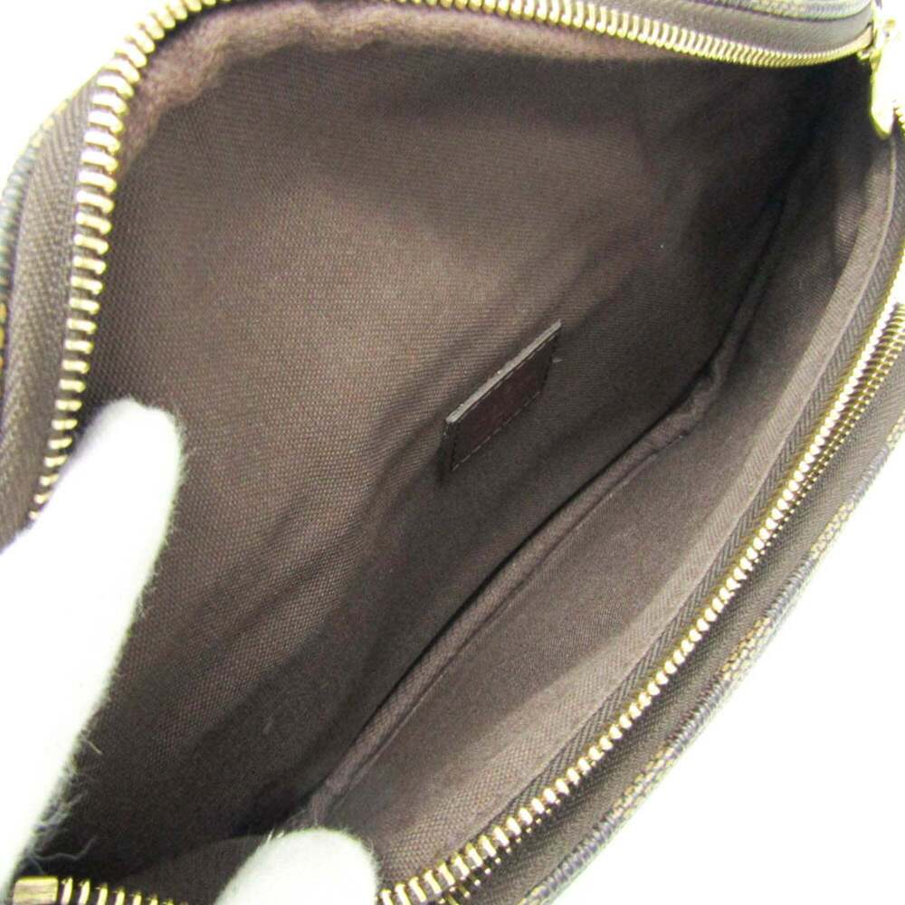 LOUIS VUITTON Authentic Brown Damier Fanny Pack - Picture 3 of 9